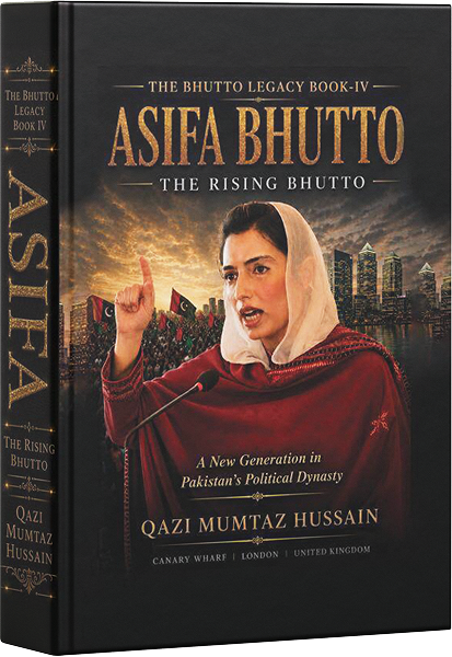 The Rising Bhutto: A New Generation in Pakistan's Political Dynasty — book cover